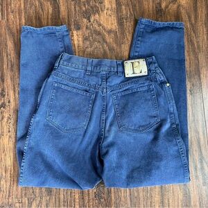 Vintage Escada Denim Womens 40 28x30 Margaretha Ley E ONE Blue Jeans Made Italy